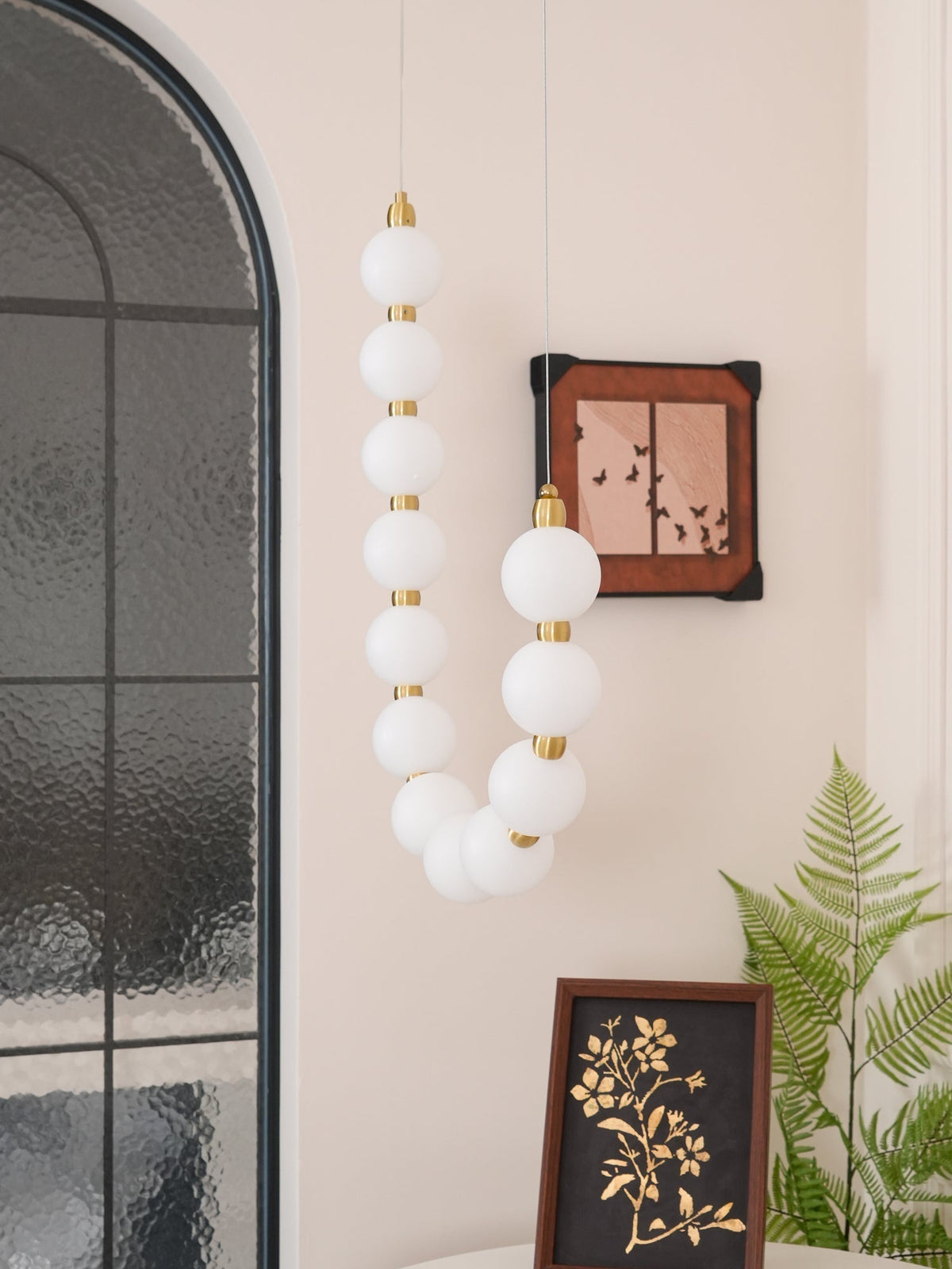 Porelia Acrylic Chandelier-Moonnatur