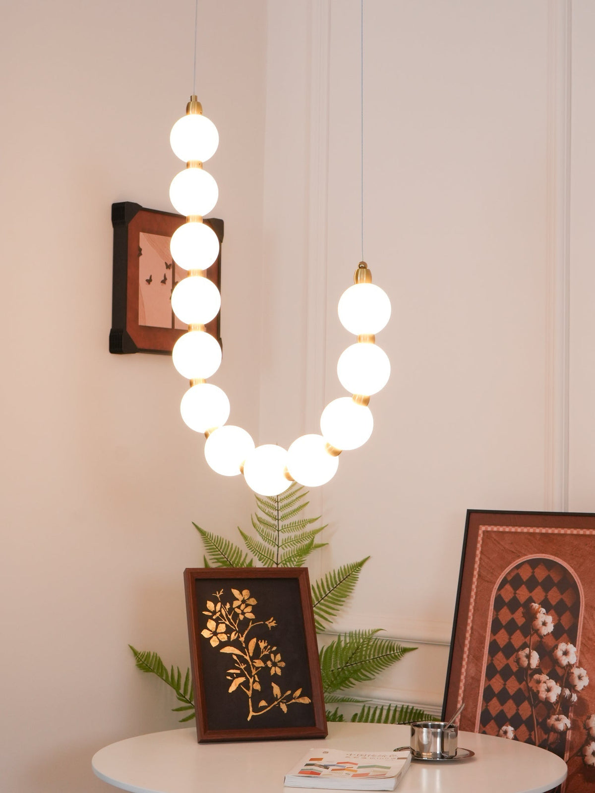 Porelia Acrylic Chandelier-Moonnatur
