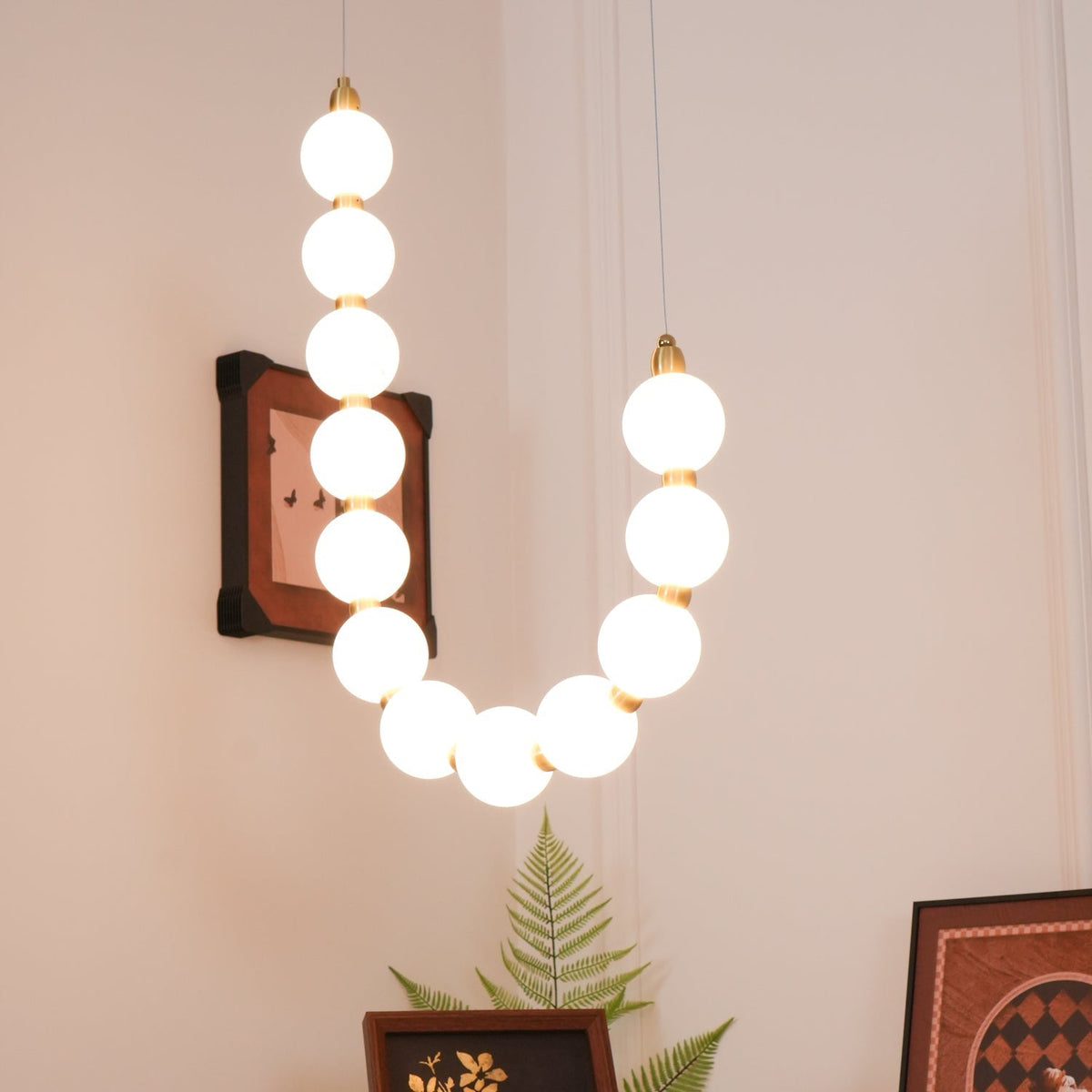 Porelia Acrylic Chandelier-Moonnatur