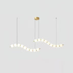 Porelia Acrylic Chandelier-Moonnatur
