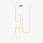 Porelia Acrylic Chandelier-Moonnatur