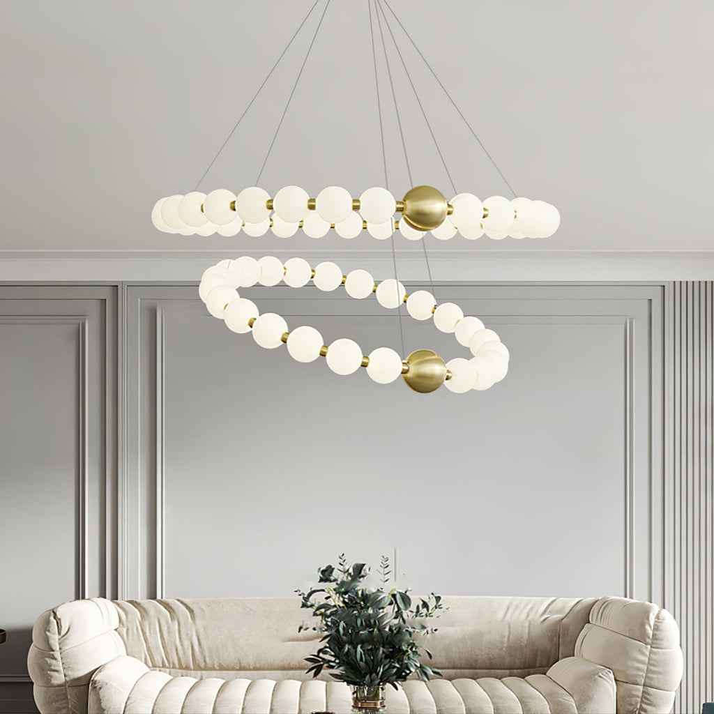Isonelle Acrylic Chandelier-Moonnatur