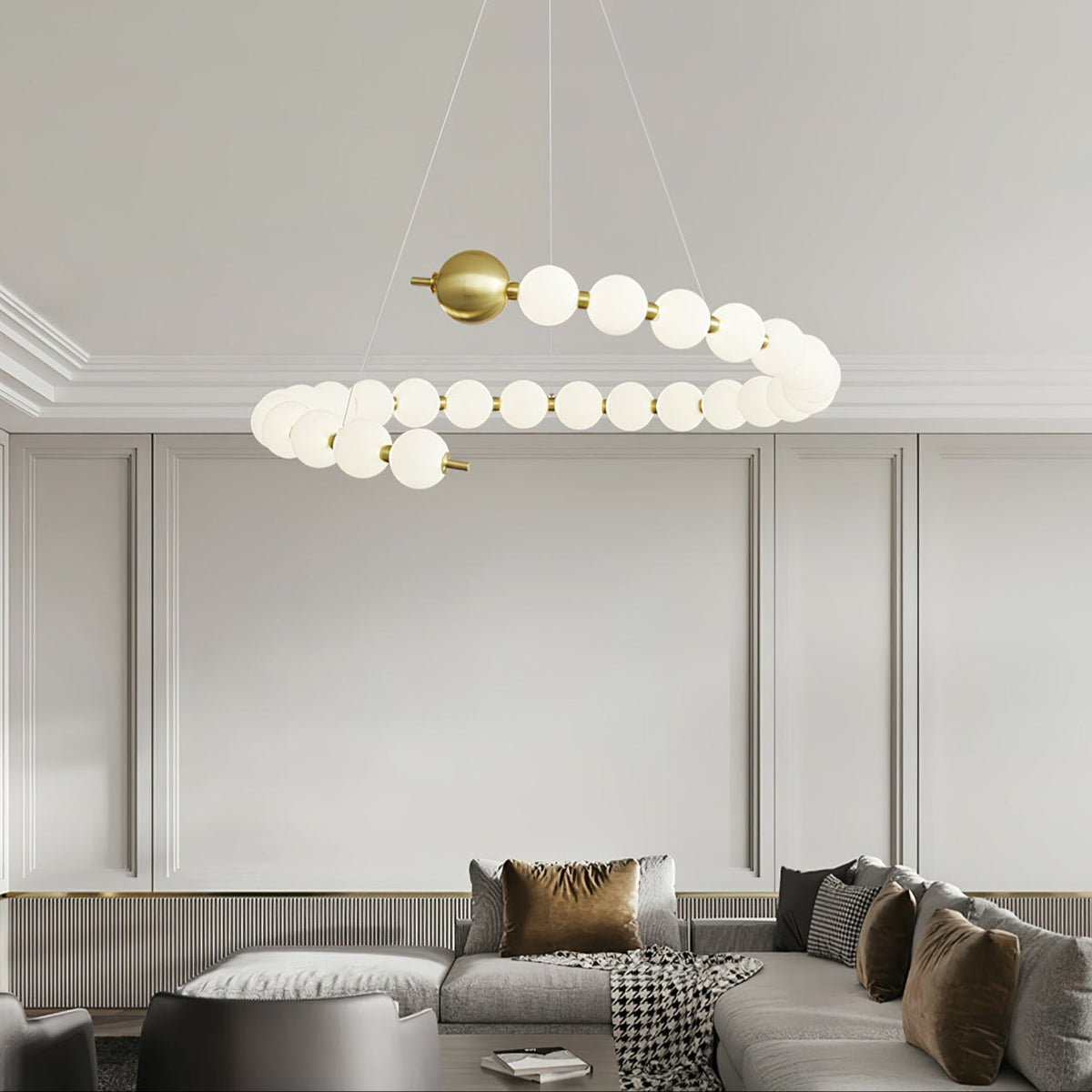 Isonelle Acrylic Chandelier-Moonnatur