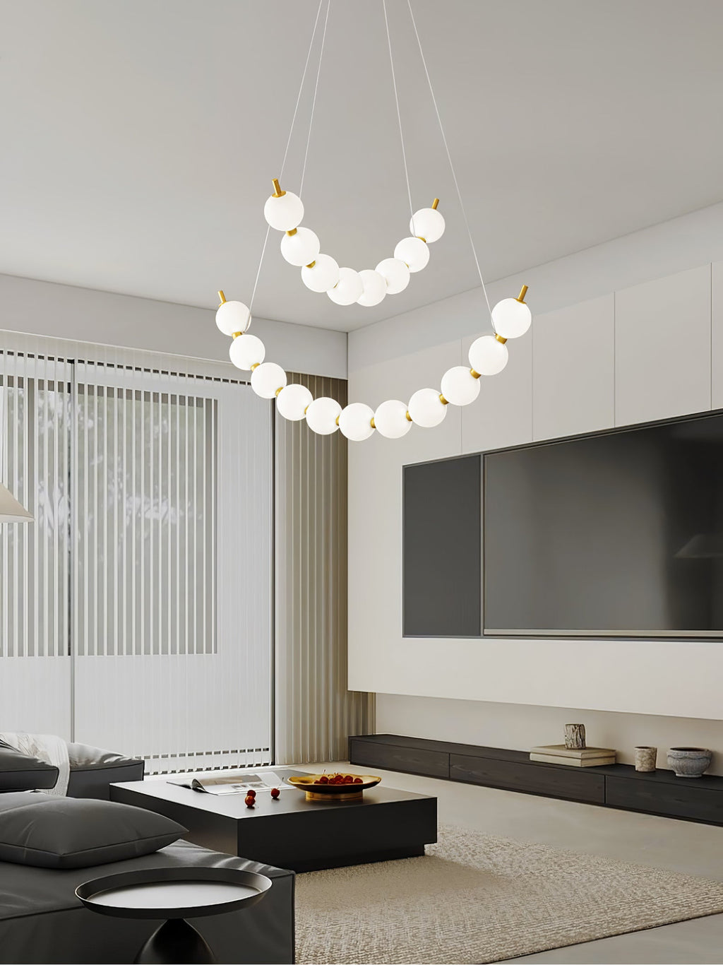 Isonelle Acrylic Chandelier-Moonnatur