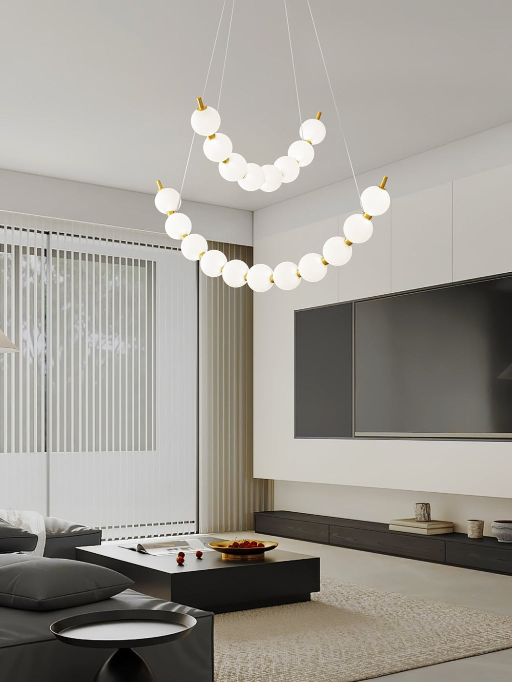 Isonelle Acrylic Chandelier-Moonnatur