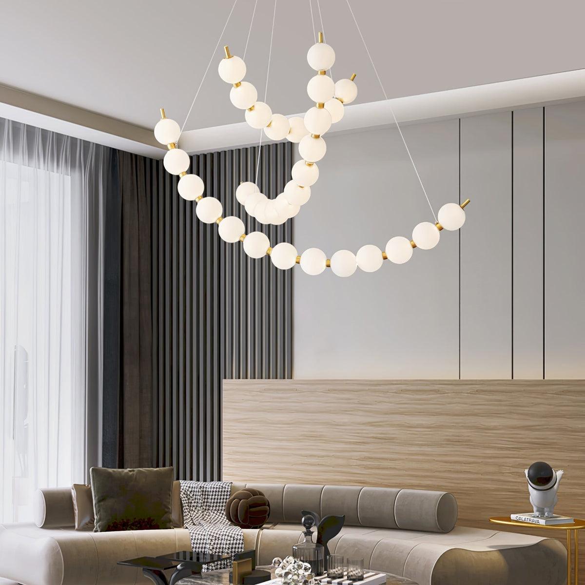 Isonelle Acrylic Chandelier-Moonnatur