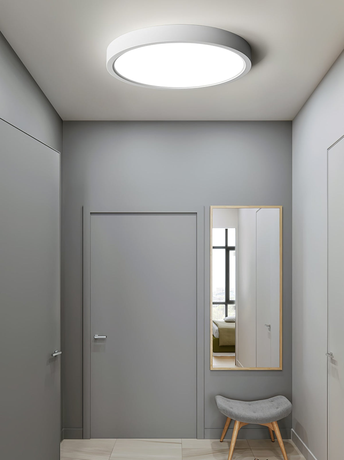 Farenaria Acrylic Ceiling Light-Moonnatur