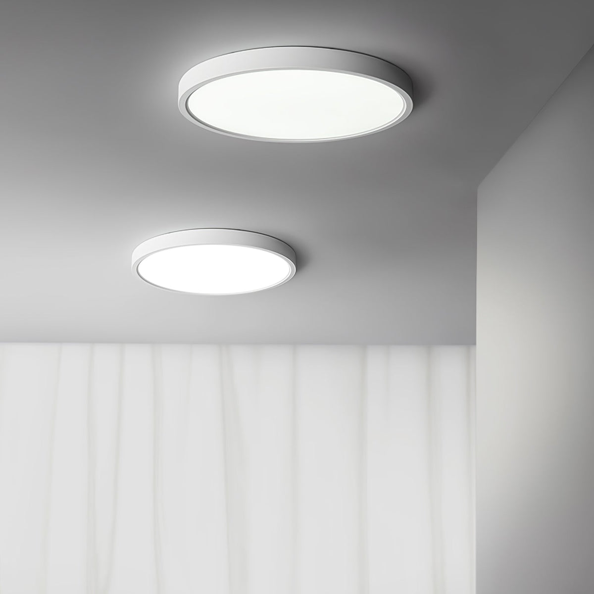 Farenaria Acrylic Ceiling Light-Moonnatur