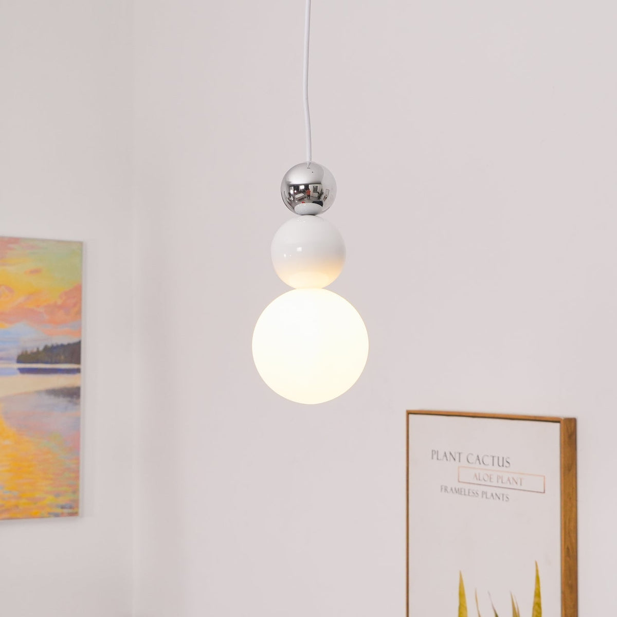 Larenlyn Acrylic Pendant Light-Moonnatur