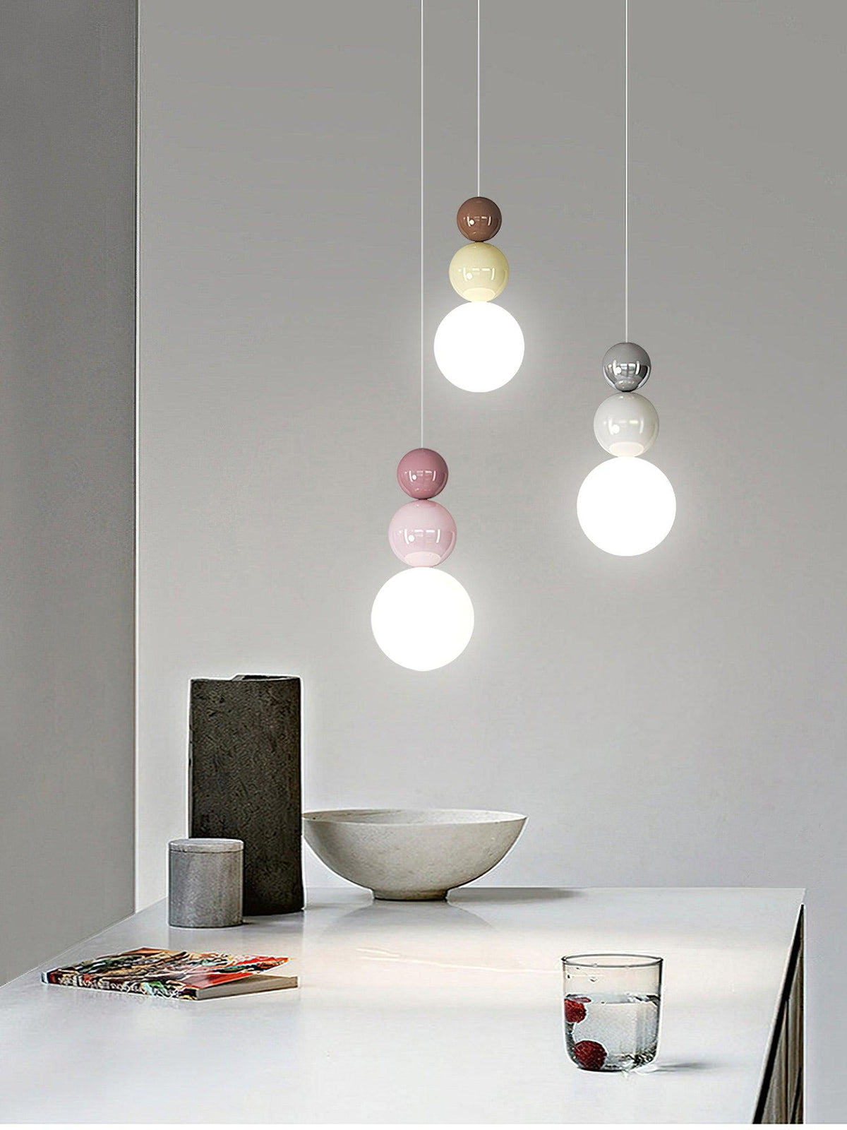 Larenlyn Acrylic Pendant Light-Moonnatur