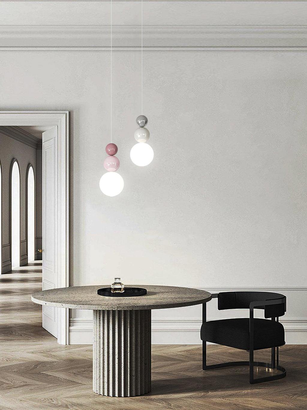 Larenlyn Acrylic Pendant Light-Moonnatur
