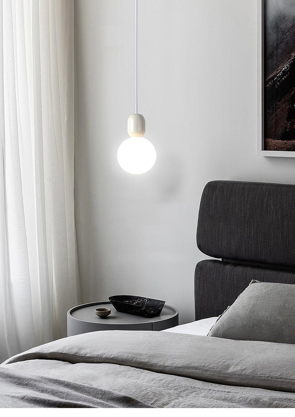 Varenina Acrylic Pendant Light-Moonnatur