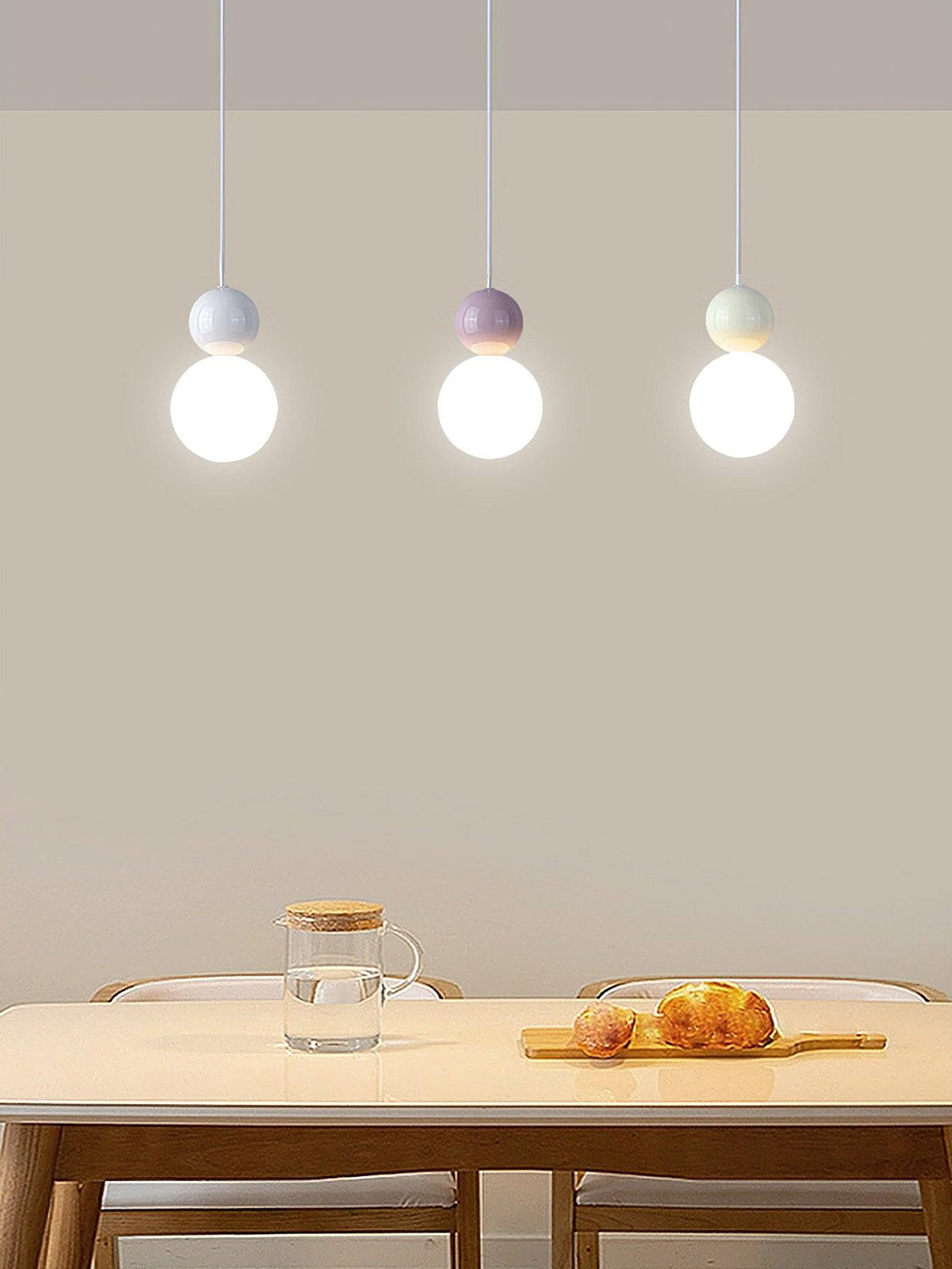Varenina Acrylic Pendant Light-Moonnatur