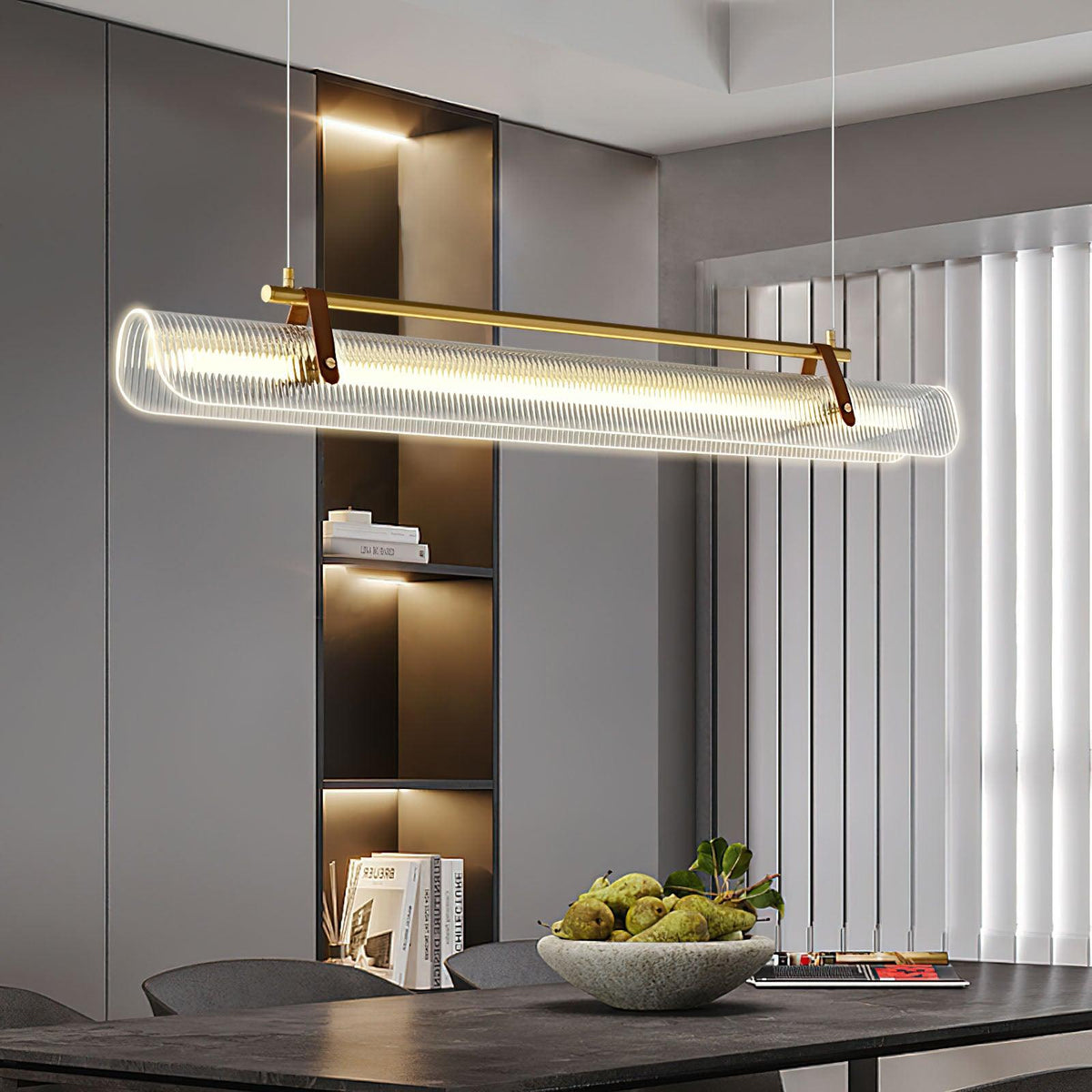 Wavelle Acrylic Pendant Lamp-Moonnatur