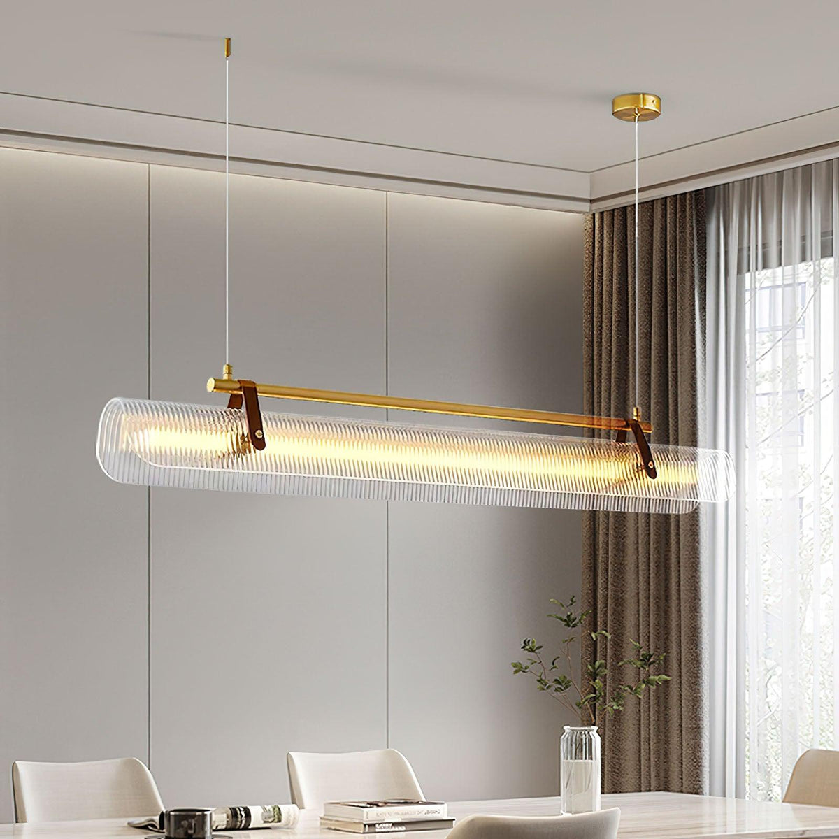 Wavelle Acrylic Pendant Lamp-Moonnatur