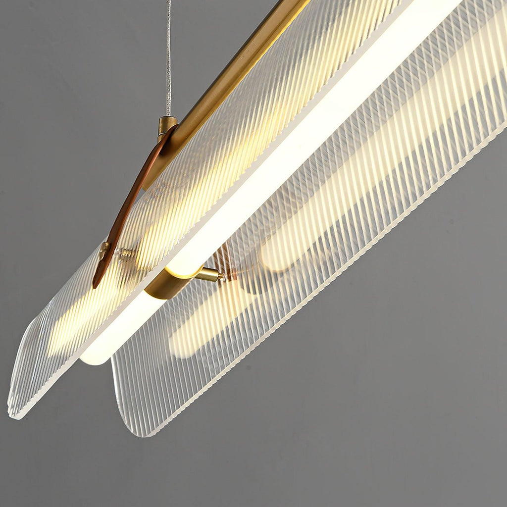 Wavelle Acrylic Pendant Lamp-Moonnatur