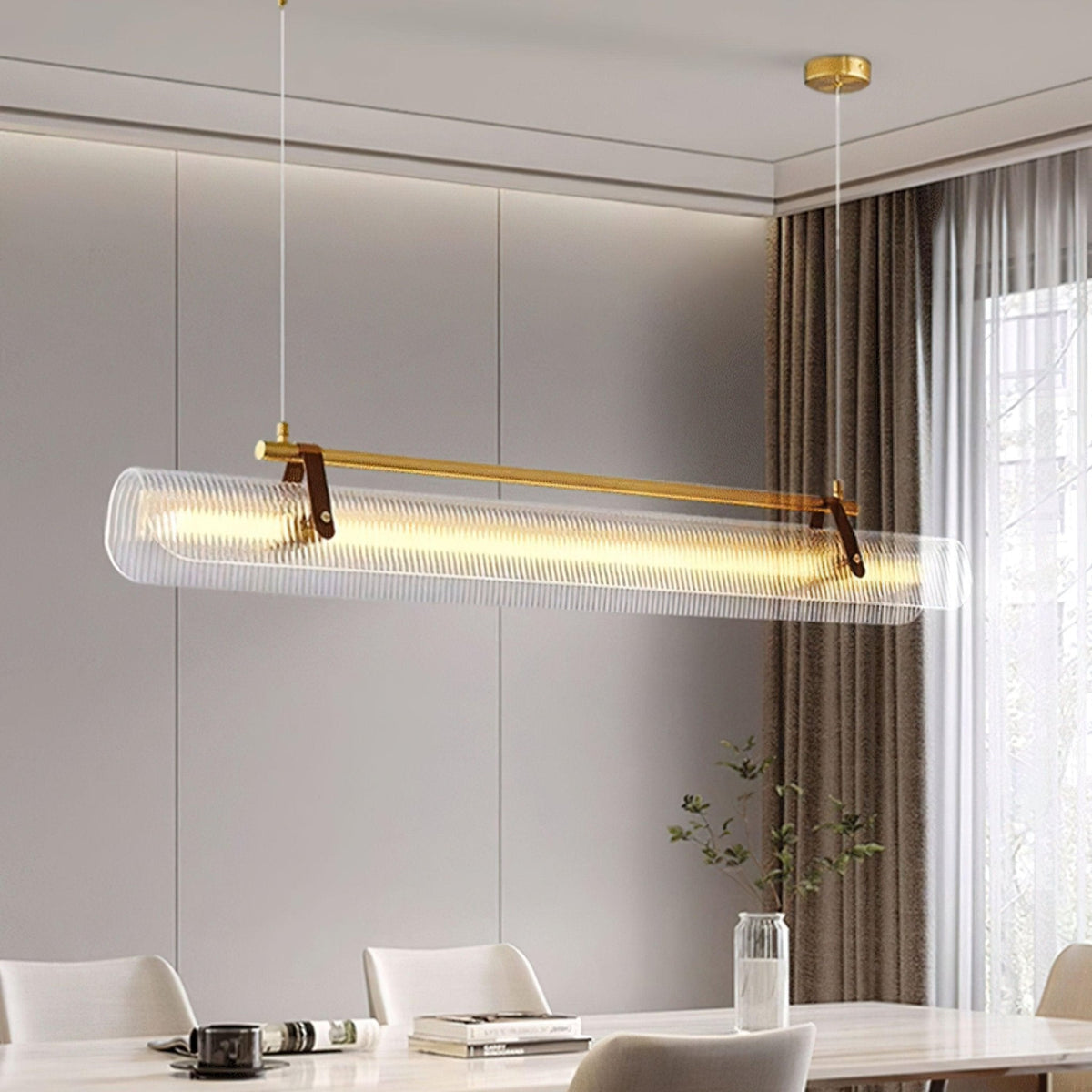 Wavelle Acrylic Pendant Lamp-Moonnatur