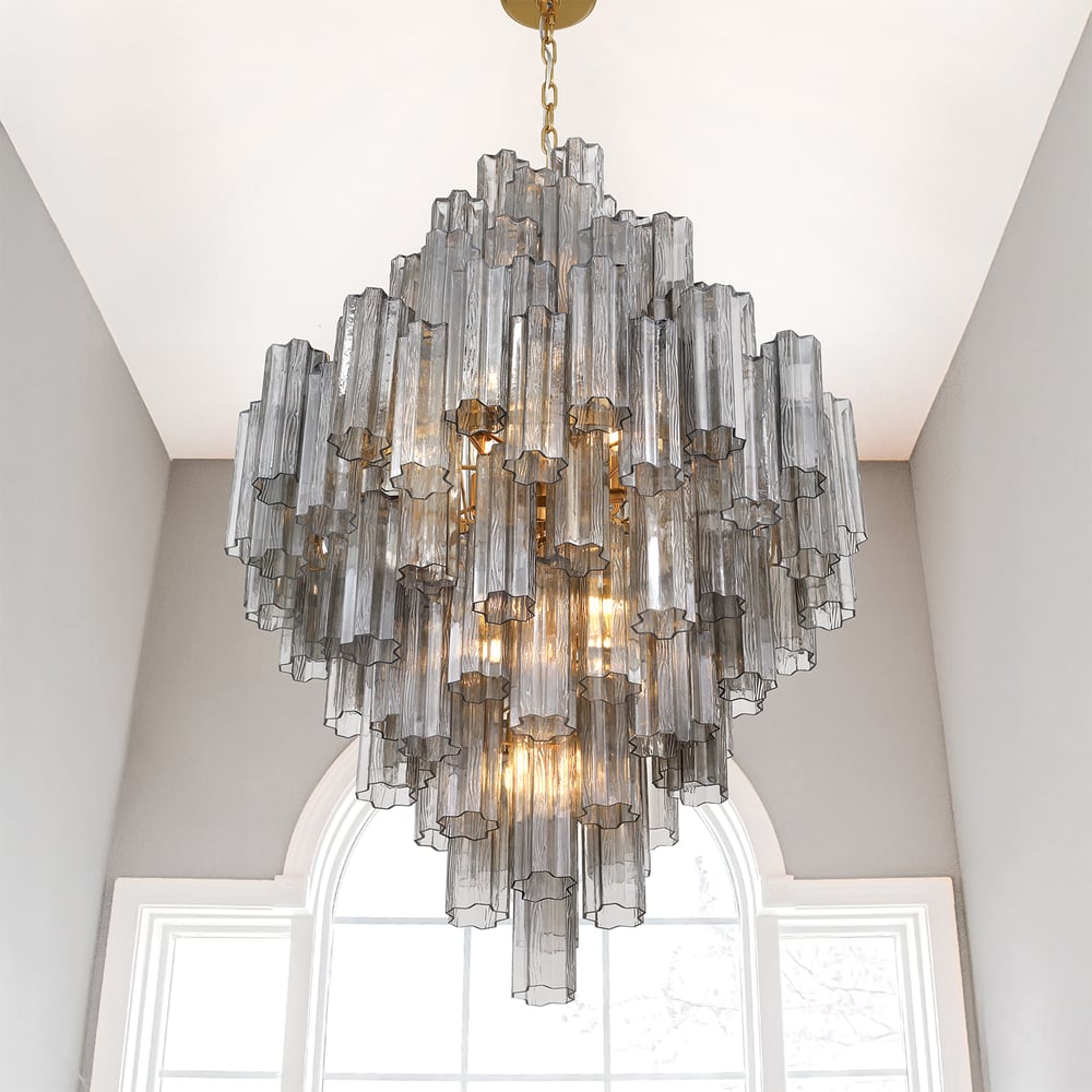 Edrenina Glass Chandelier-Moonnatur