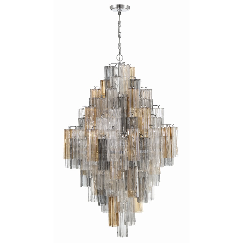 Edrenina Glass Chandelier-Moonnatur