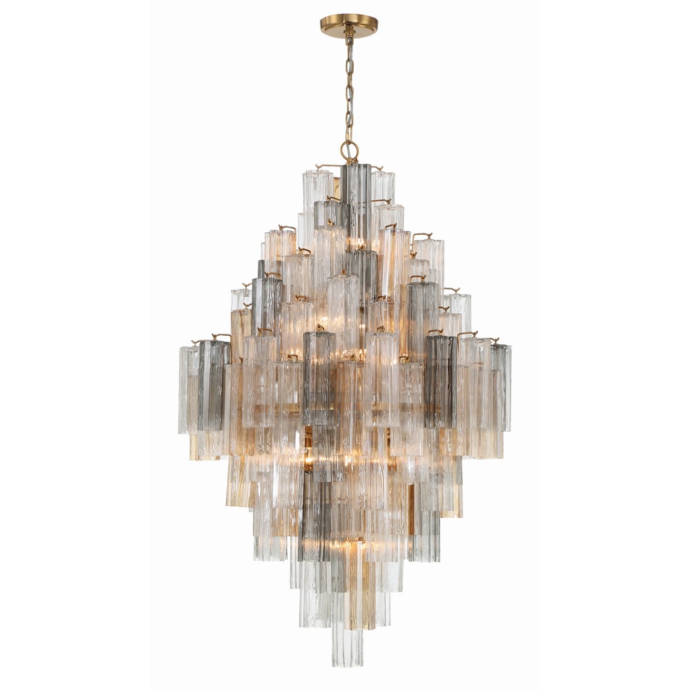 Edrenina Glass Chandelier-Moonnatur