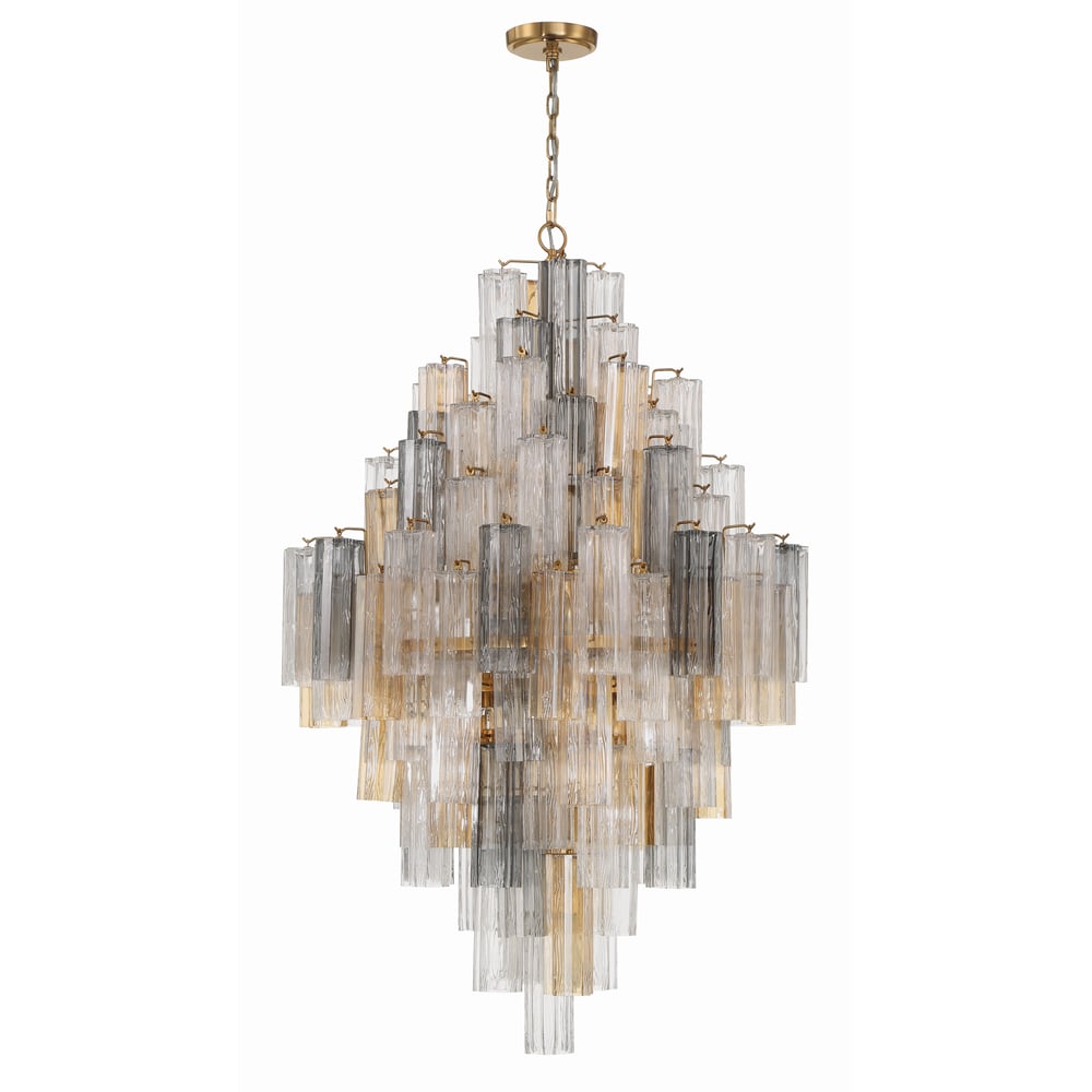 Edrenina Glass Chandelier-Moonnatur