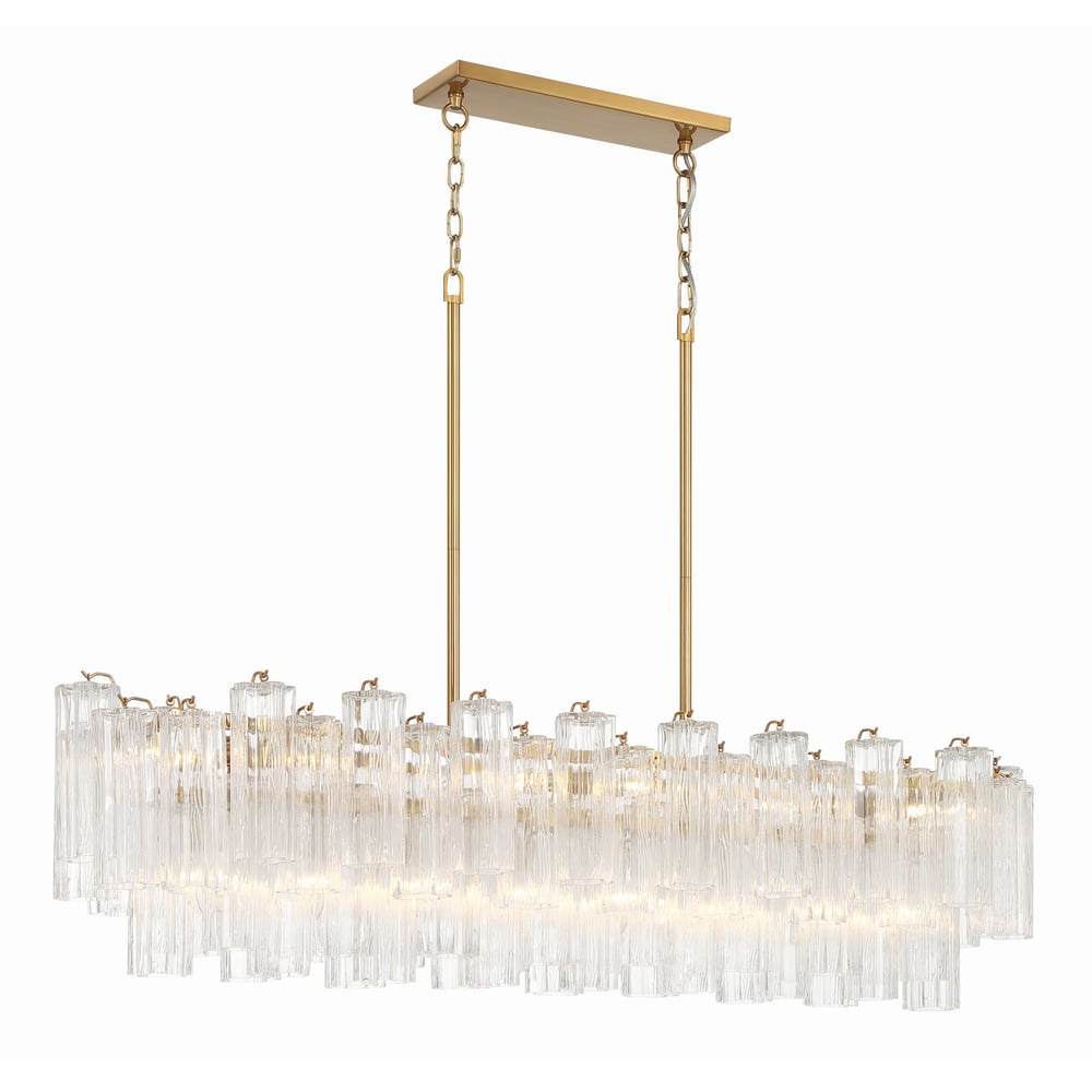 Elsenis Glass Chandelier-Moonnatur