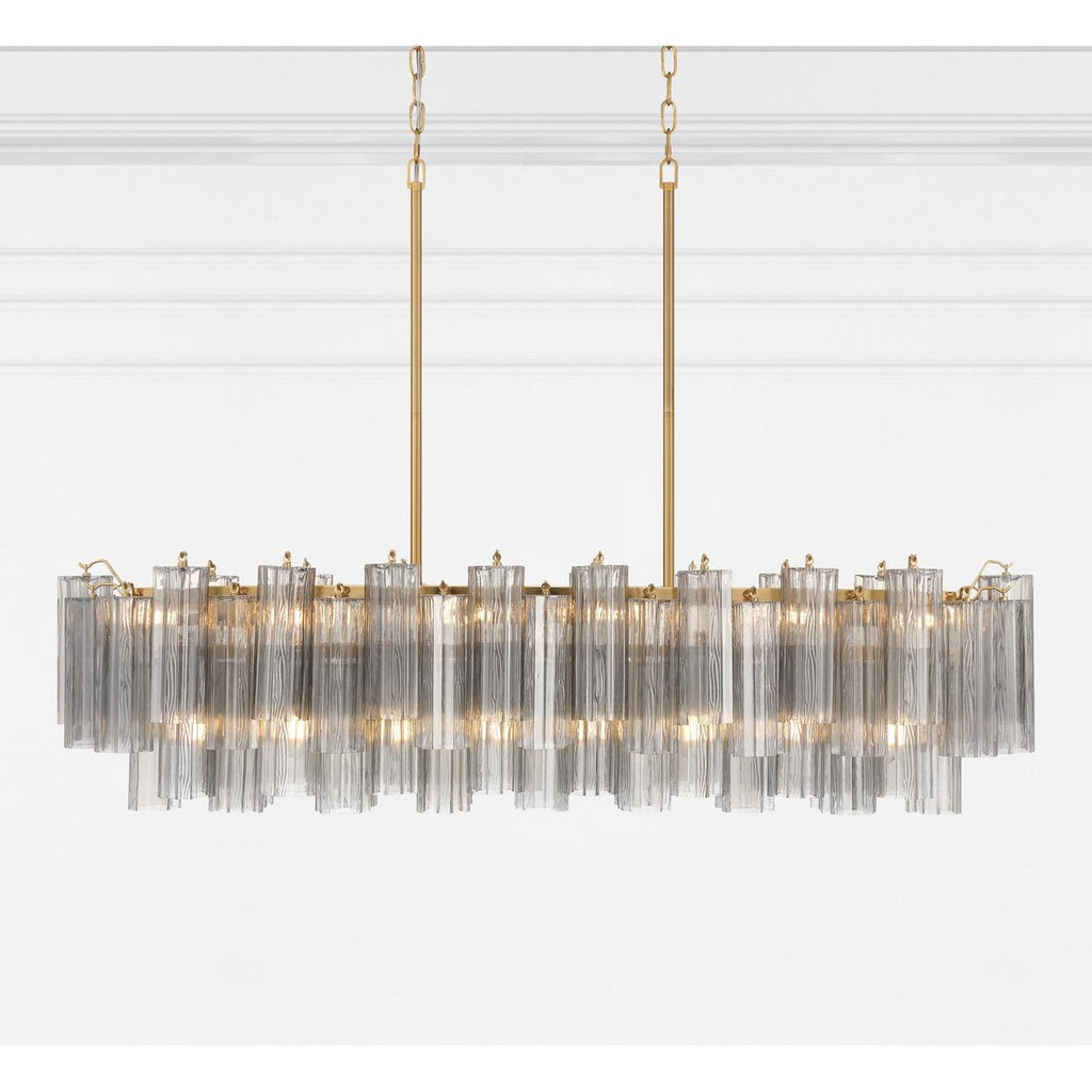 Elsenis Glass Chandelier-Moonnatur
