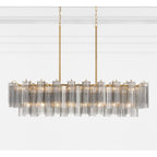 Elsenis Glass Chandelier-Moonnatur