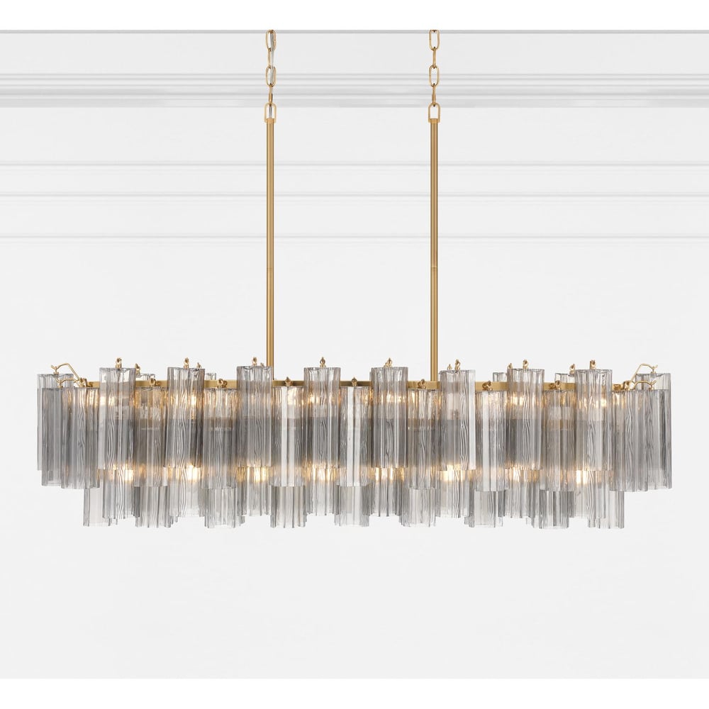 Elsenis Glass Chandelier-Moonnatur