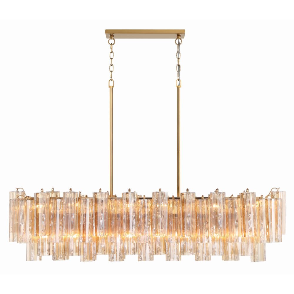 Elsenis Glass Chandelier-Moonnatur