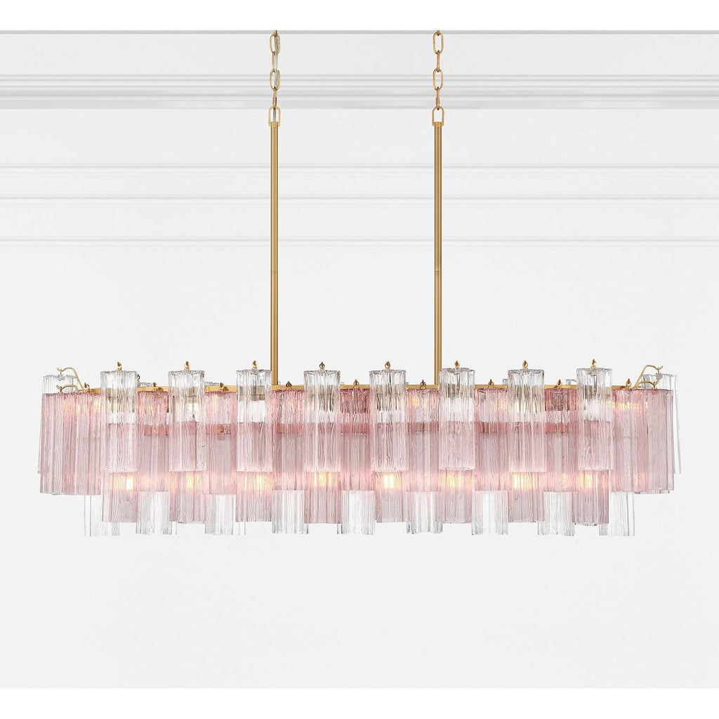 Elsenis Glass Chandelier-Moonnatur