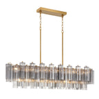 Elsenis Glass Chandelier-Moonnatur