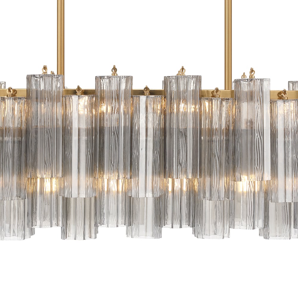 Elsenis Glass Chandelier-Moonnatur