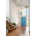 Emrenonna Glass Chandelier-Moonnatur