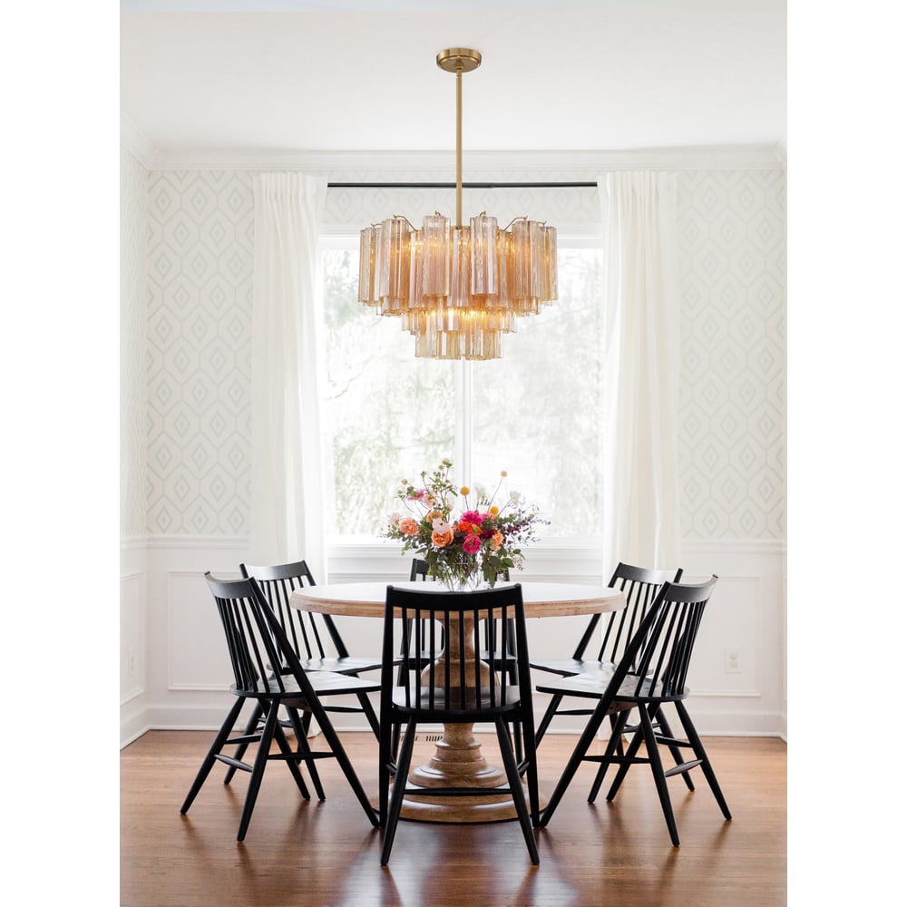 Emrenonna Glass Chandelier-Moonnatur