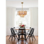 Emrenonna Glass Chandelier-Moonnatur