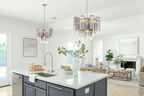 Emrenonna Glass Chandelier-Moonnatur