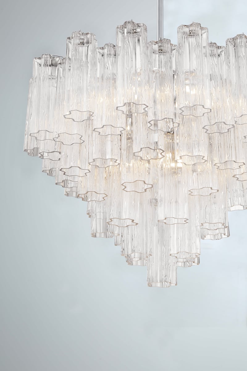 Emrenonna Glass Chandelier-Moonnatur