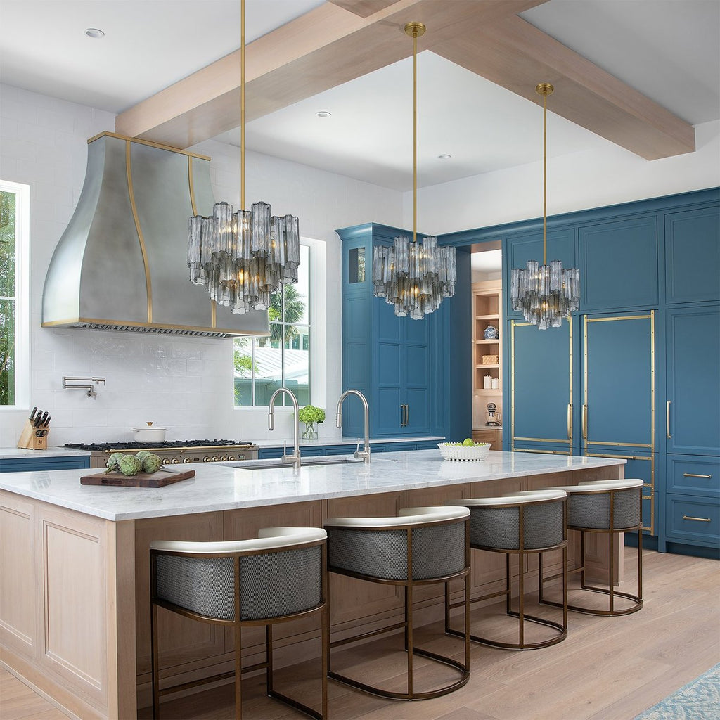 Emrenonna Glass Chandelier-Moonnatur