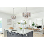 Emrenonna Glass Chandelier-Moonnatur