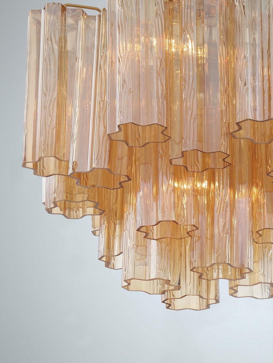 Emrenonna Glass Chandelier-Moonnatur