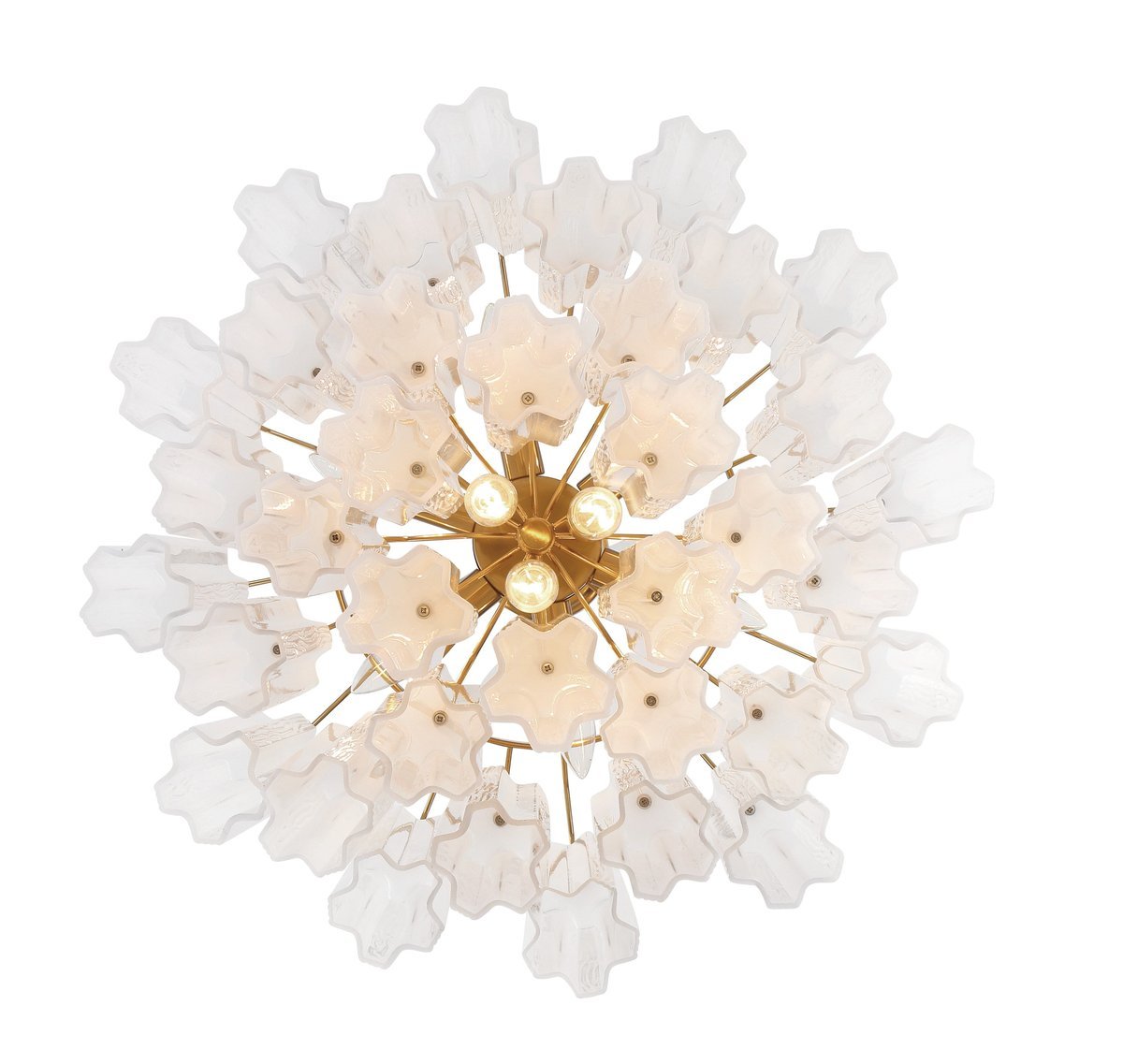 Emrenonna Glass Chandelier-Moonnatur