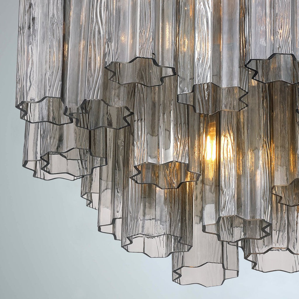 Emrenonna Glass Chandelier-Moonnatur