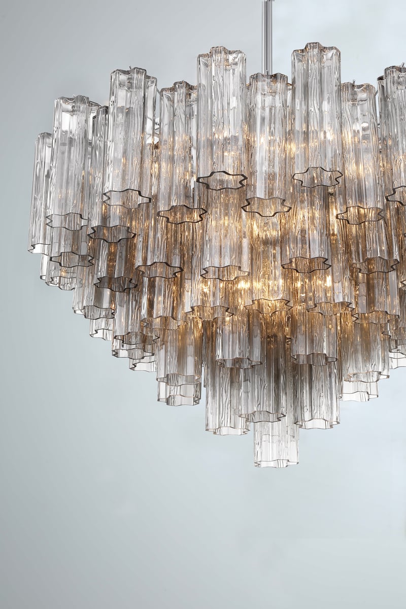 Emrenonna Glass Chandelier-Moonnatur
