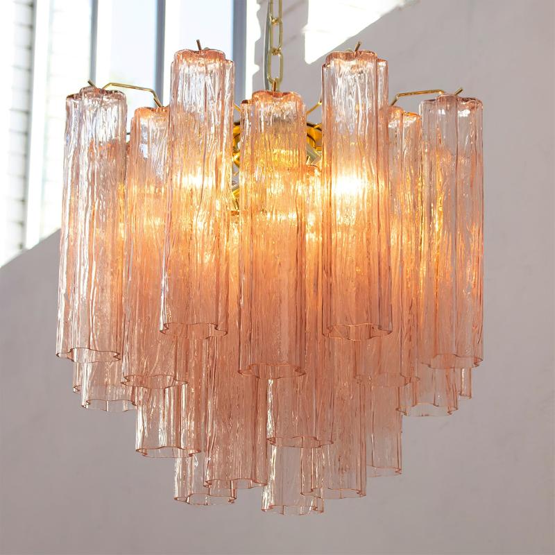 Sardenora Glass Chandelier-Moonnatur