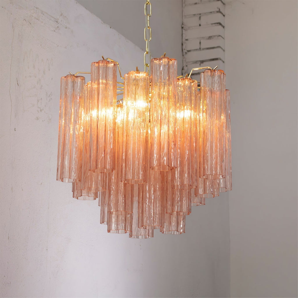Sardenora Glass Chandelier-Moonnatur