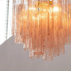 Sardenora Glass Chandelier-Moonnatur
