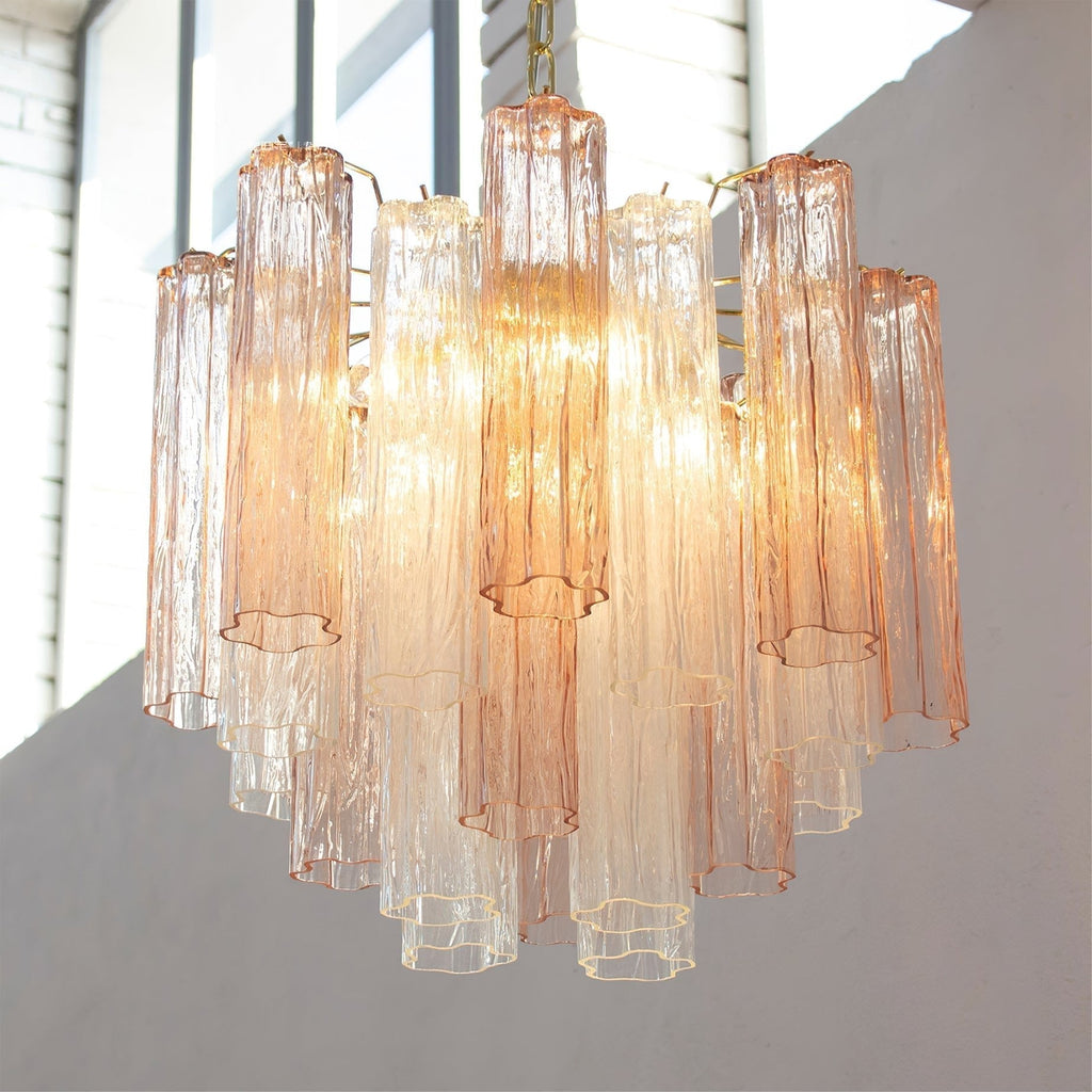Sardenora Glass Chandelier-Moonnatur