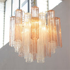 Sardenora Glass Chandelier-Moonnatur