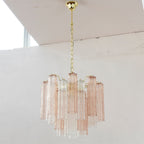 Sardenora Glass Chandelier-Moonnatur